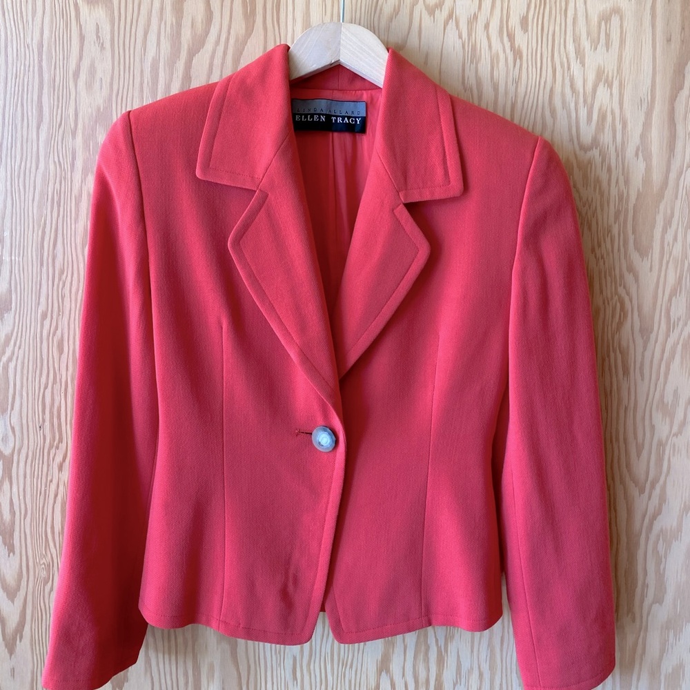 Vintage ELLEN TRACY Wool suit